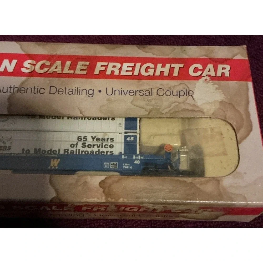 Walthers N Scale 949-2 SA Double Stack Container‎ Flat Car 193297
